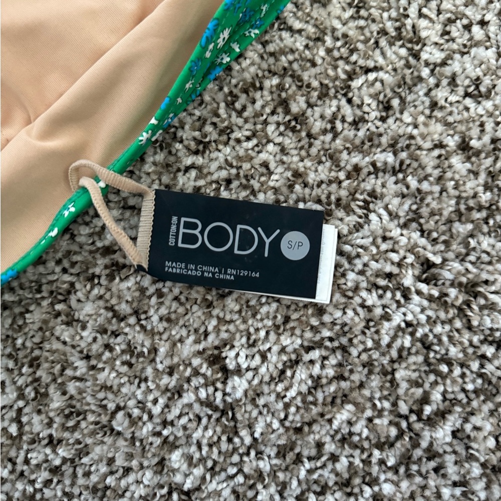 Cotton On Body Green and Tan Bikini Swimwear